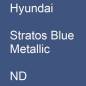 Preview: Hyundai, Stratos Blue Metallic, ND.